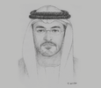 Sketch of Falah Mohammad Al Ahbabi, Chairman, Abu Dhabi Department of Municipalities and Transport (DMT)
