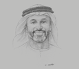 Sketch of Saeed Al Remeithi, CEO, Emirates Steel
