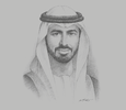 Sketch of Omar Al Olama, Minister of State for Artificial Intelligence, Digital Economy and Teleworking Applications
