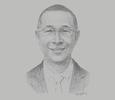 Sketch of Ian Ling-Stuckey, Treasurer
