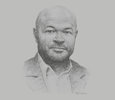Sketch of Paul Komboi, Managing Director, DataCo
