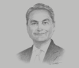 Sketch of Sanjiv Vohra, President and CEO, Security Bank

