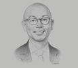 Sketch of Christopher Po, Executive Chairman, Century Pacific Food
