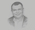Sketch of Tony Fernandes, CEO, AirAsia Group
