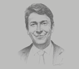 Sketch of Rubén Camba, South-east Asia Director, Acciona
