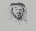 Sketch of Sultan Abdullah bin Hadda Al Suwaidi, Chairman, Sharjah Economic Development Department (SEDD)
