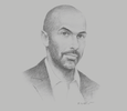 Sketch of  Ahmed Alkhoshaibi, CEO, Arada
