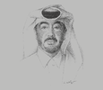Sketch of  Fahad Rashid Al Kaabi, CEO, Manateq
