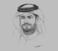 Sketch of Nasser Al Khater, CEO, 2022 FIFA World Cup Qatar
