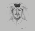 Sketch of Ahmad Al Namla, CEO, Qatar Museums

