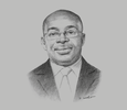 Sketch of Siandou Fofana, Minister of Tourism
