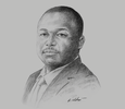 Sketch of Moussa Diaby, Director-General, Institut National Polytechnique Félix Houphouët-Boigny
