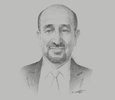 Sketch of Rajiv Shukla, CEO, HSBC Saudi Arabia
