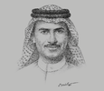 Sketch of Suliman Almazroua, CEO, National Industrial Development and Logistics Programme (NIDLP)
