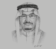 Sketch of Hamad Al Sheikh, Former Minister of Education
