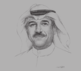 Sketch of Abdul Wahab Al Rushood, Acting Group CEO, Kuwait Finance House (KFH)
