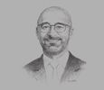 Sketch of Mazen Hawwa, Vice-Chairman and Group CEO, United Real Estate Company (URC)

