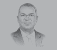 Sketch of Babatunde Fashola, Minister of Power, Works and Housing

