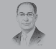 Sketch of Ibrahim Saif, Minister of Energy and Mineral Resources
