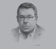 Sketch of Ivan Pomaleu, Managing Director, Investment Promotion Authority (IPA)
