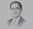 Sketch of Lim Hng Kiang, Singapore Minister for Trade and Industry (Trade) 
