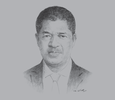 Sketch of Marcel de Souza, President, ECOWAS Commission
