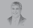 Sketch of Michael Johnston, President and CEO, Nautilus Minerals
