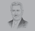 Sketch of Prime Minister Abdullah Ensour
