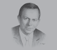 Sketch of Tony Abbott, Former Prime Minister of Australia, on Australia’s deepening relationship with the Gulf states

