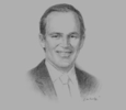 Sketch of Roque Benavides, Chairman & CEO, CIA De Minas Buenaventura