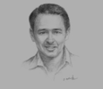 Sketch of Yousef Shamoun, CEO and Co-Founder, Akhtaboot