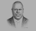 Sketch of Charles Punaha, CEO, National Information and Communications Technology Authority