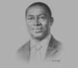 Sketch of Samuel Ashitey Adjei, Managing Director, Ecobank Ghana