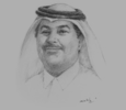 Sketch of Sheikh Saud bin Nasser Al Thani, CEO, Qatar Telecom