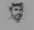 Sketch of Ahmad bin Humaidan, Director-General, Dubai eGovernment