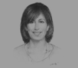 Sketch of Nadia Kettani, Partner, Kettani Law Firm, on new banking legislation (