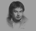Sketch of Başar Ar›oğlu, Managing Director, Yap› Merkezi