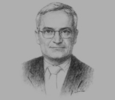 Sketch of Umayya Toukan, Minister of Finance