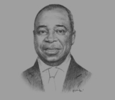 Sketch of Pierre Moussa, President, CEMAC Commission