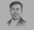 Sketch of Gregory Domingo, Secretary, Department of Trade and Industry (DTI)