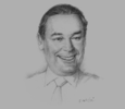 Sketch of Walter Bayly, CEO, Banco de Crédito del Perú (BCP)
