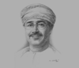 Sketch of Andre Toet and Jamal Aziz, Group CEO and Sohar Freezone CEO, Sohar Port and Freezone