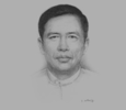 Sketch of U Maung Myint, Minister of Industry