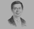 Sketch of Prasarn Trairatvorakul, Governor, Bank of Thailand (BOT)