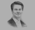 Sketch of Charamporn Jotikasthira, President & CEO, Stock Exchange of Thailand (SET)