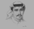 Sketch of Essa Kazim, Chairman, Dubai Financial Market (DFM), and Governor, Dubai International Finance Centre