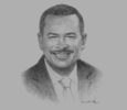 Sketch of Brian Dames, Chief Executive, Eskom