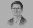 Sketch of Chartsiri Sophonpanich, President, Bangkok Bank, and Chairman, Thai Bankers’ Association