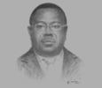 Sketch of George Aboagye, CEO, Ghana Investment Promotion Centre