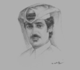 Sketch of Rashid Al Naimi, Chairman of the Board of Directors, Meeza